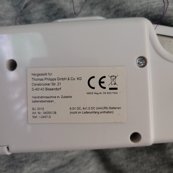 Handheld Sewing Machine - Picture 2 of 2